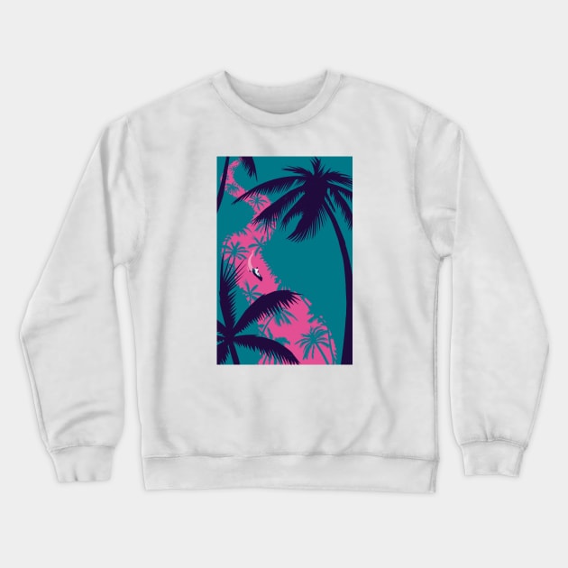 River Crewneck Sweatshirt by Neil Webb | Illustrator